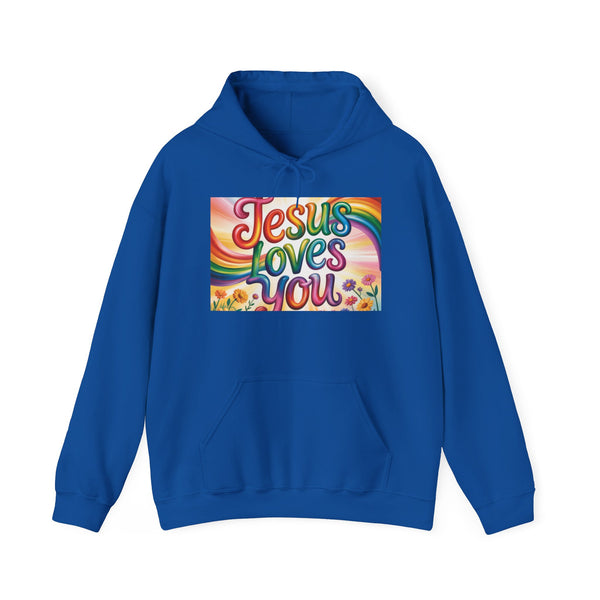Jesus Loves You Hoodie, Faith Sweatshirt, Faith Hoodie, Christian Apparel