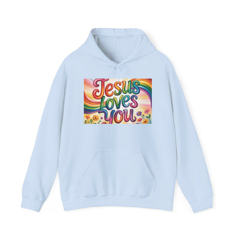 Jesus Loves You Hoodie, Faith Sweatshirt, Faith Hoodie, Christian Apparel