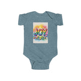 Joy Infant Bodysuit, Colorful Infant Wear, Onesie